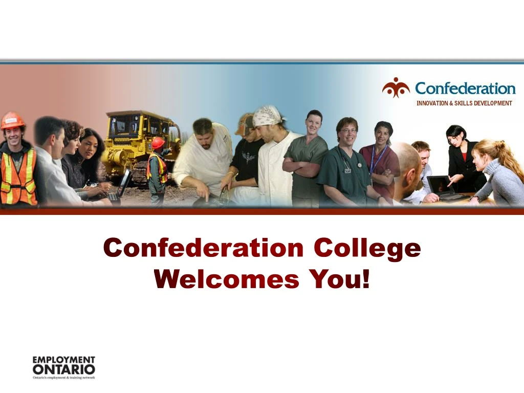 confederation college welcomes you