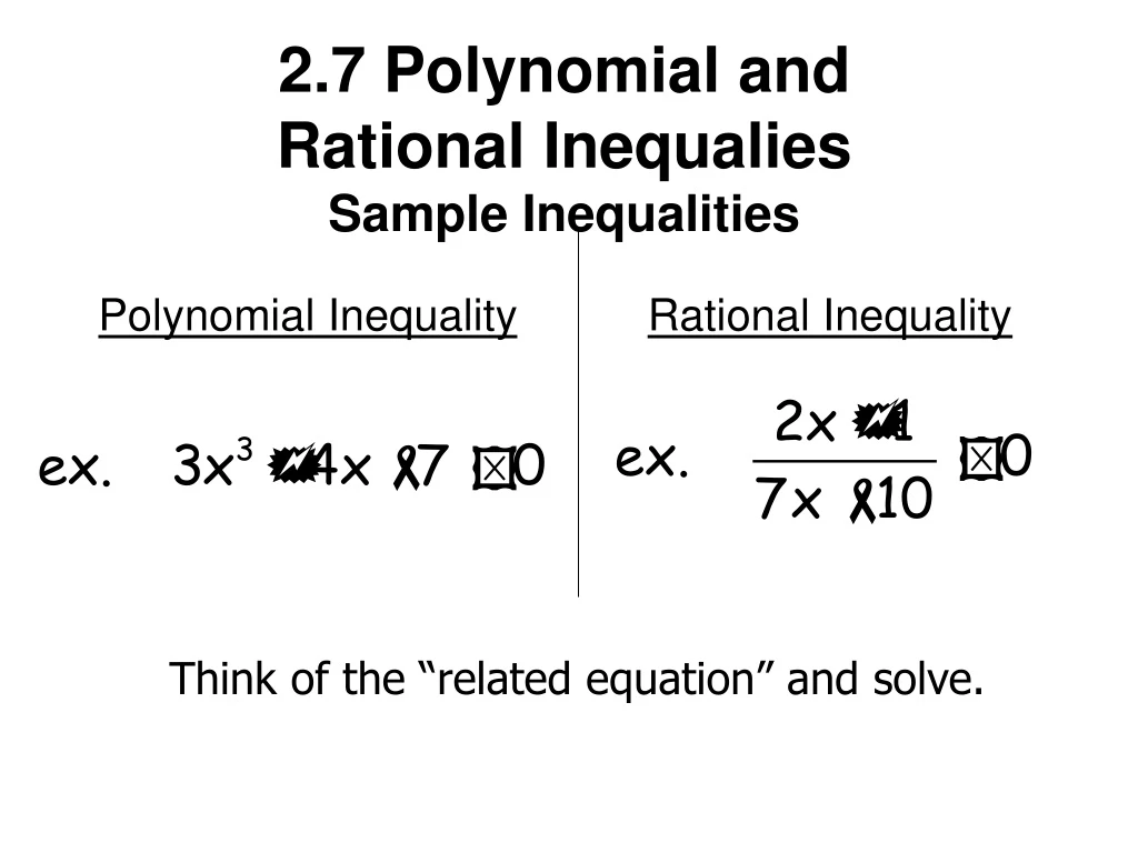 2 7 polynomial and rational inequalies sample inequalities