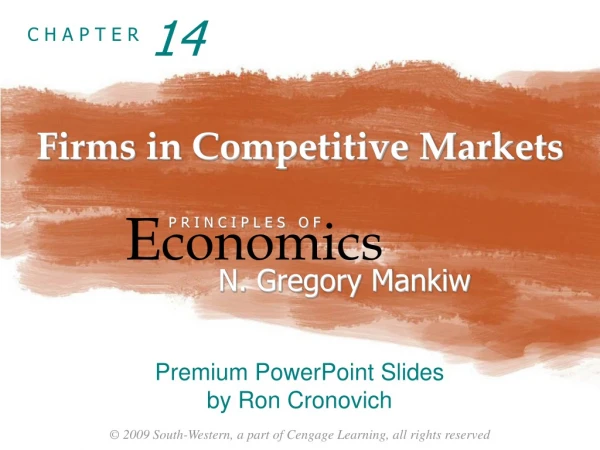 Firms in Competitive Markets