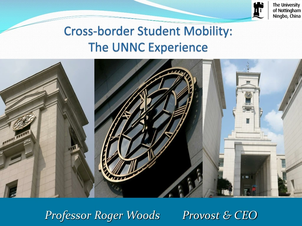 cross border student mobility the unnc experience