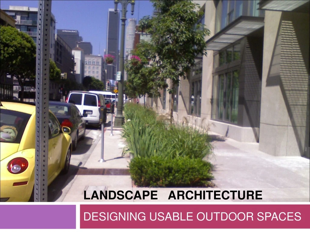 landscape architecture