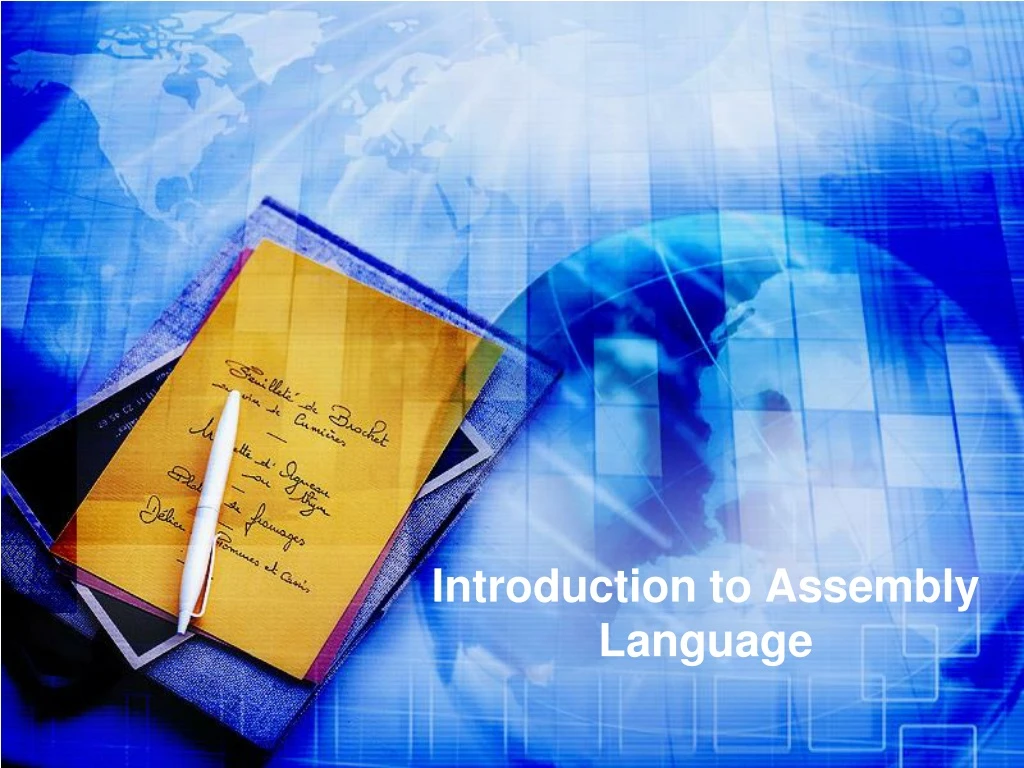 introduction to assembly language