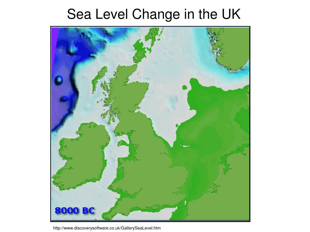 sea level change in the uk