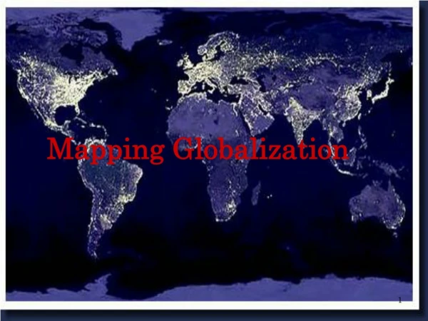 Mapping Globalization