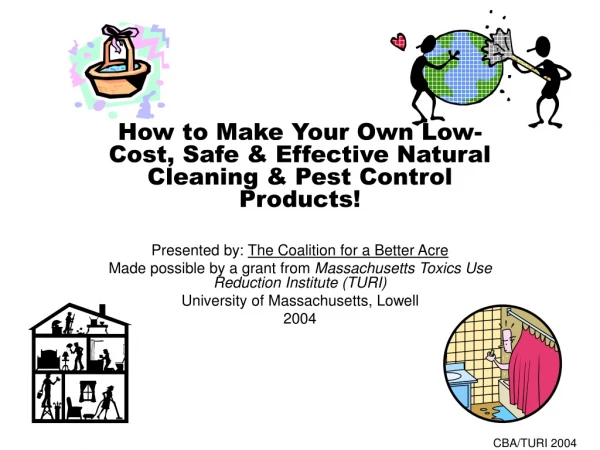How to Make Your Own Low-Cost, Safe &amp; Effective Natural Cleaning &amp; Pest Control Products!