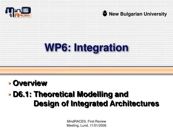 WP6: Integration