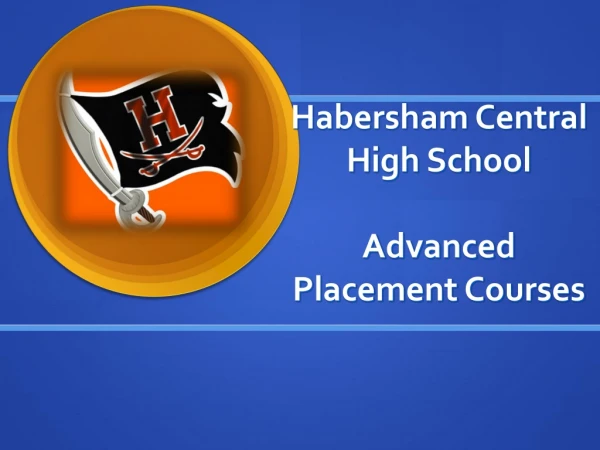 Habersham Central High School Advanced Placement Courses