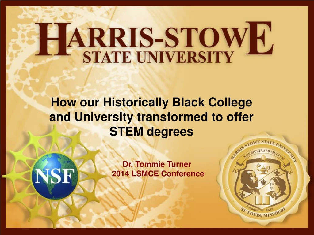 how our historically black college and university
