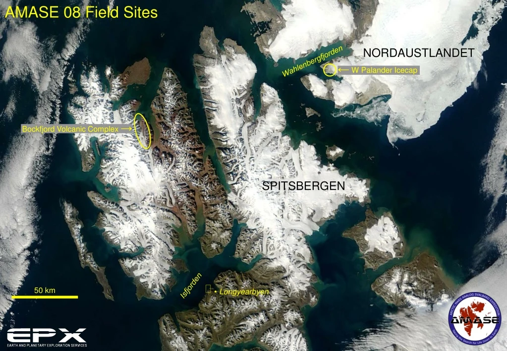 amase 08 field sites