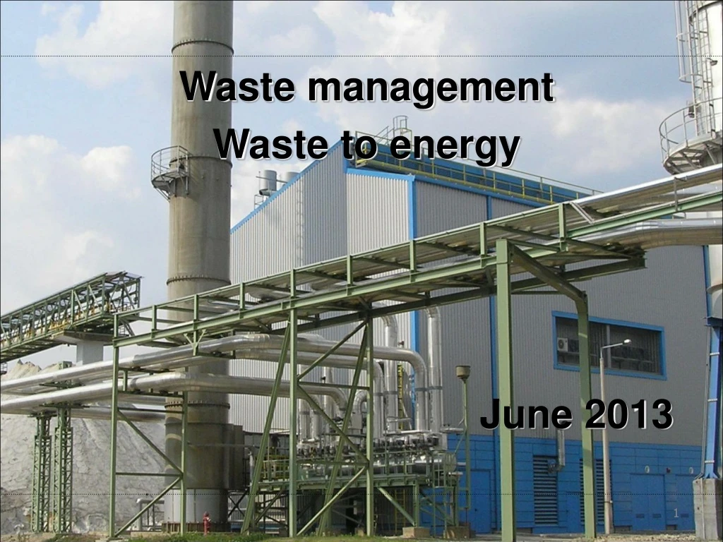 waste management waste to energy