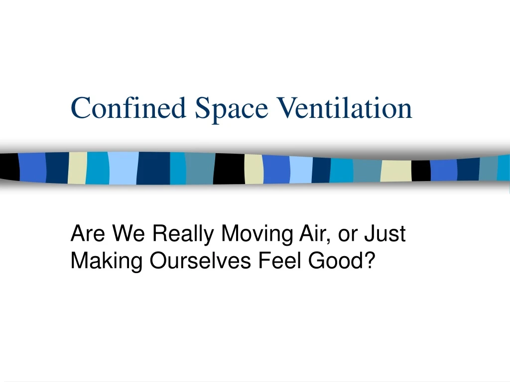 confined space ventilation