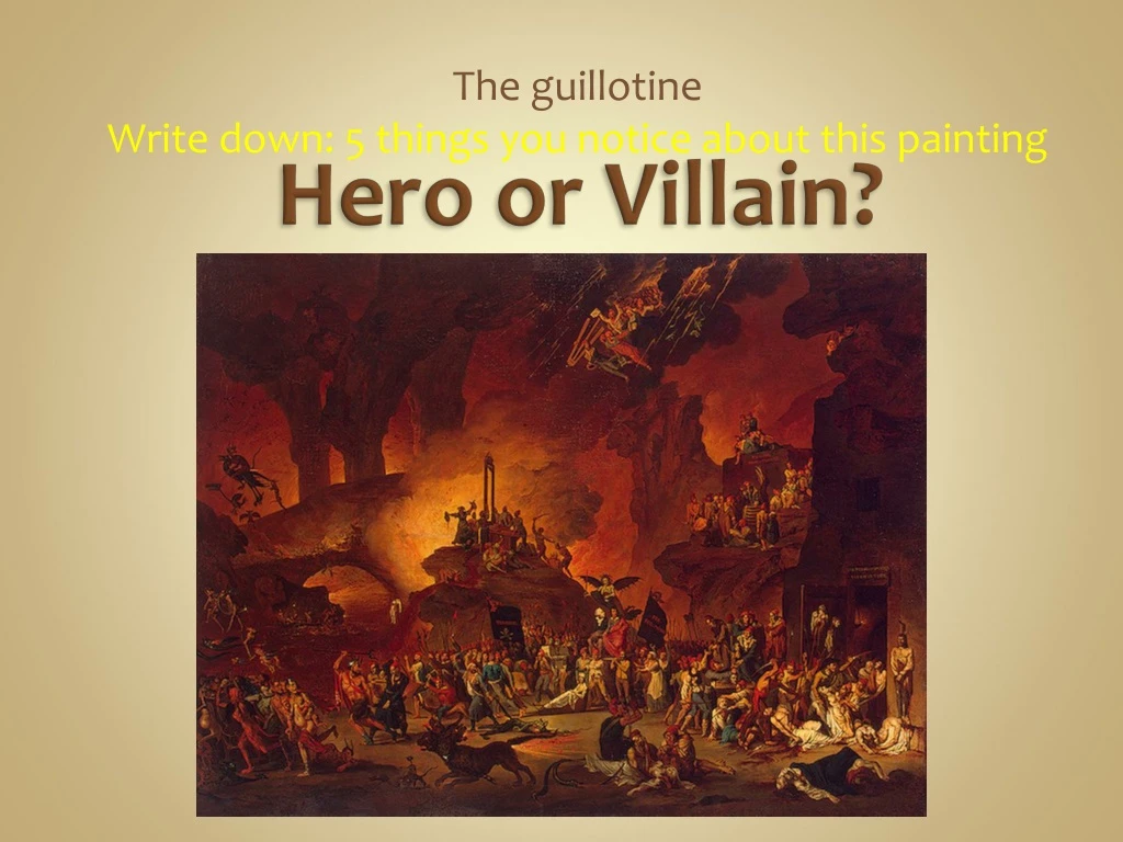hero or villain