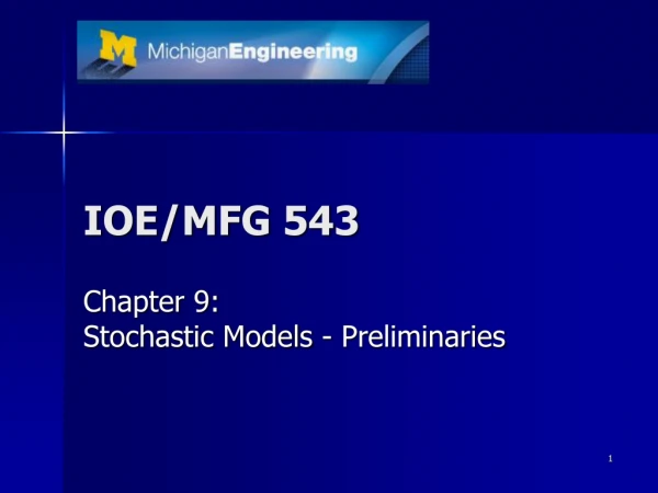 IOE/MFG 543