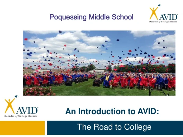 An Introduction to AVID: