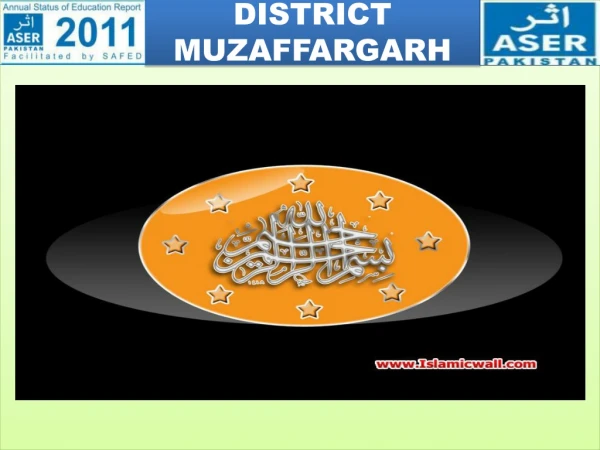 DISTRICT MUZAFFARGARH