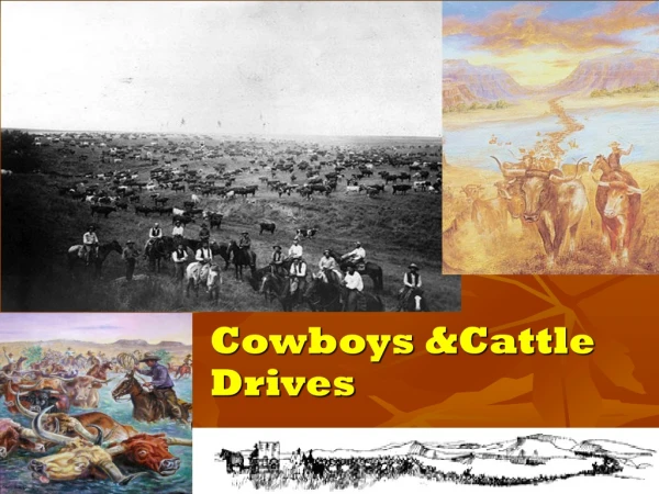 Cowboys &amp;Cattle Drives
