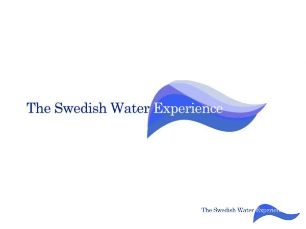 The Swedish Water Experience