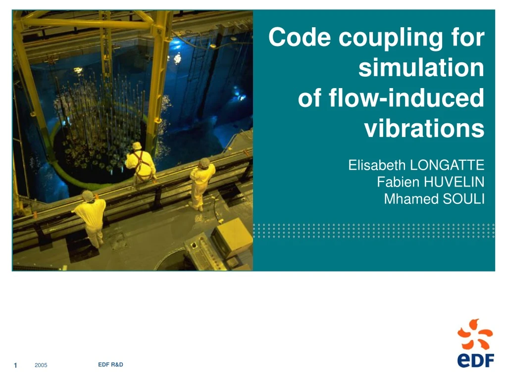 code coupling for simulation of flow induced