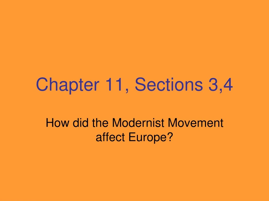 chapter 11 sections 3 4