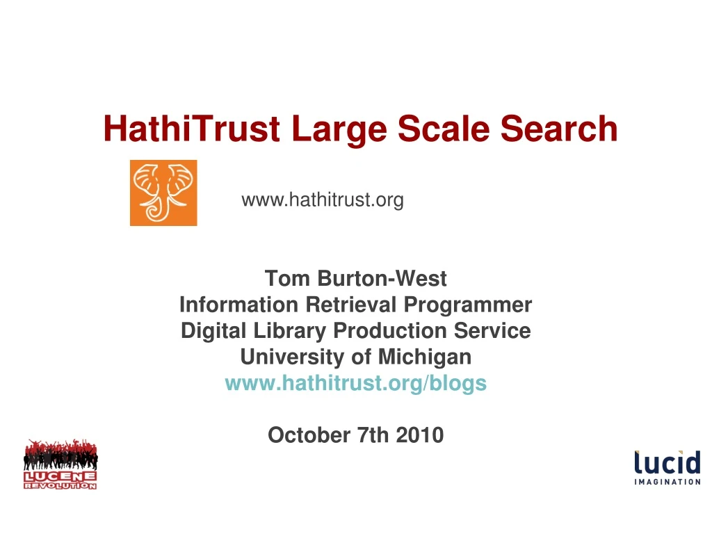 hathitrust large scale search