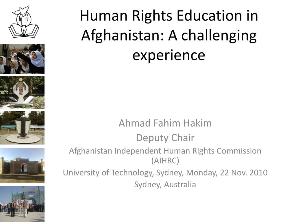 human rights education in afghanistan a challenging experience