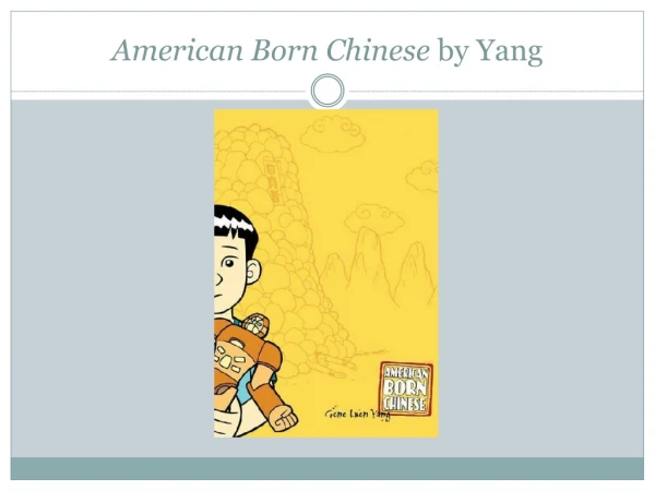 American Born Chinese  by Yang