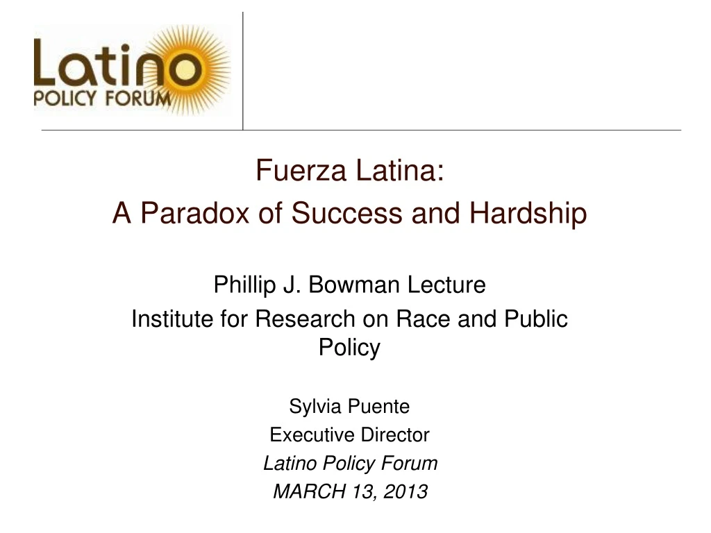 fuerza latina a paradox of success and hardship