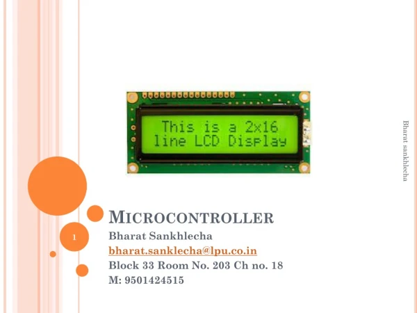 Microcontroller