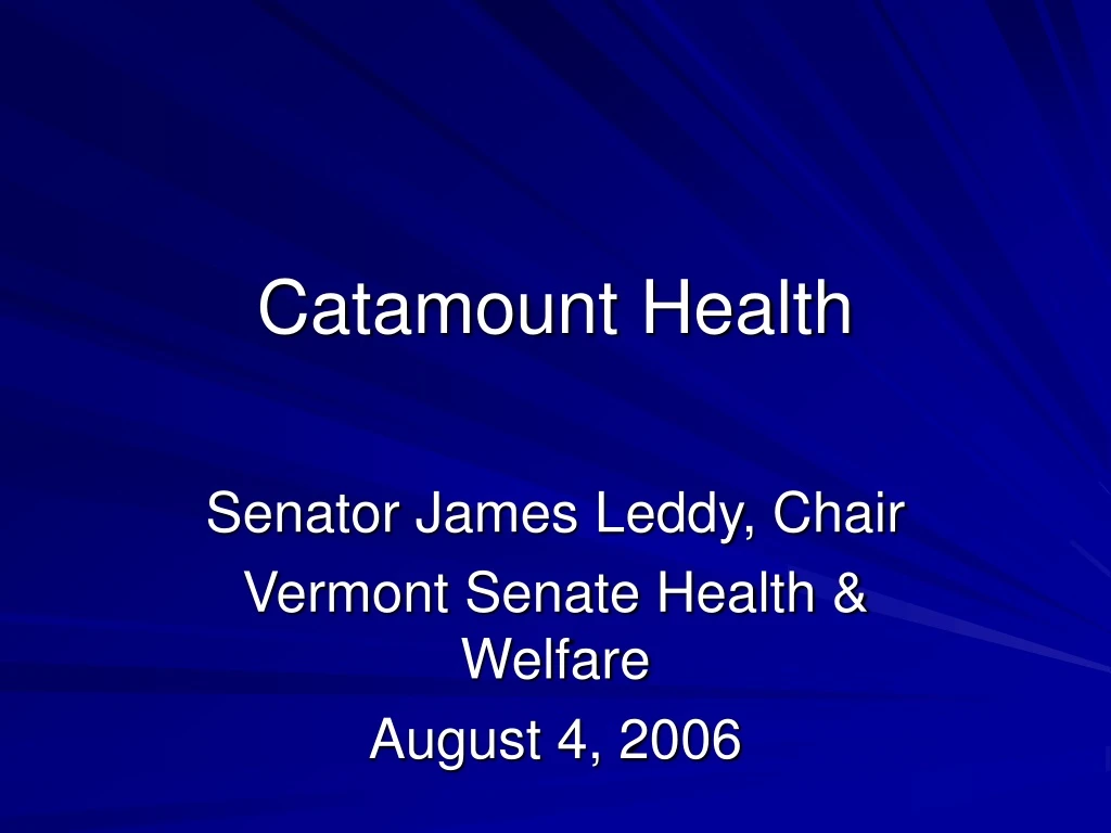 catamount health