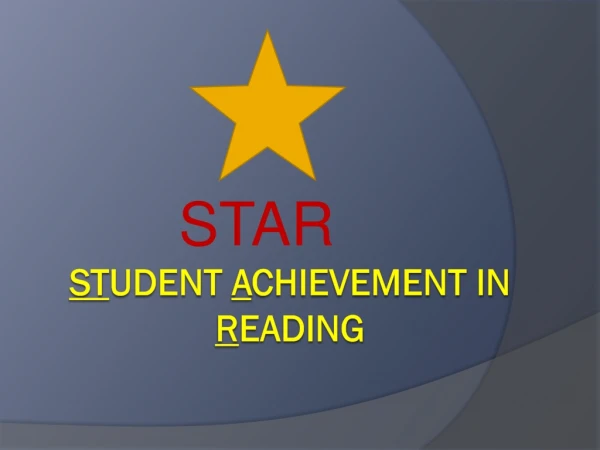 St udent  a chievement IN  R EADING