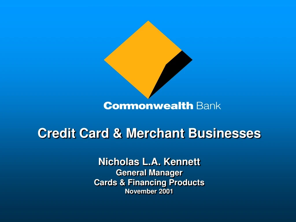 credit card merchant businesses nicholas