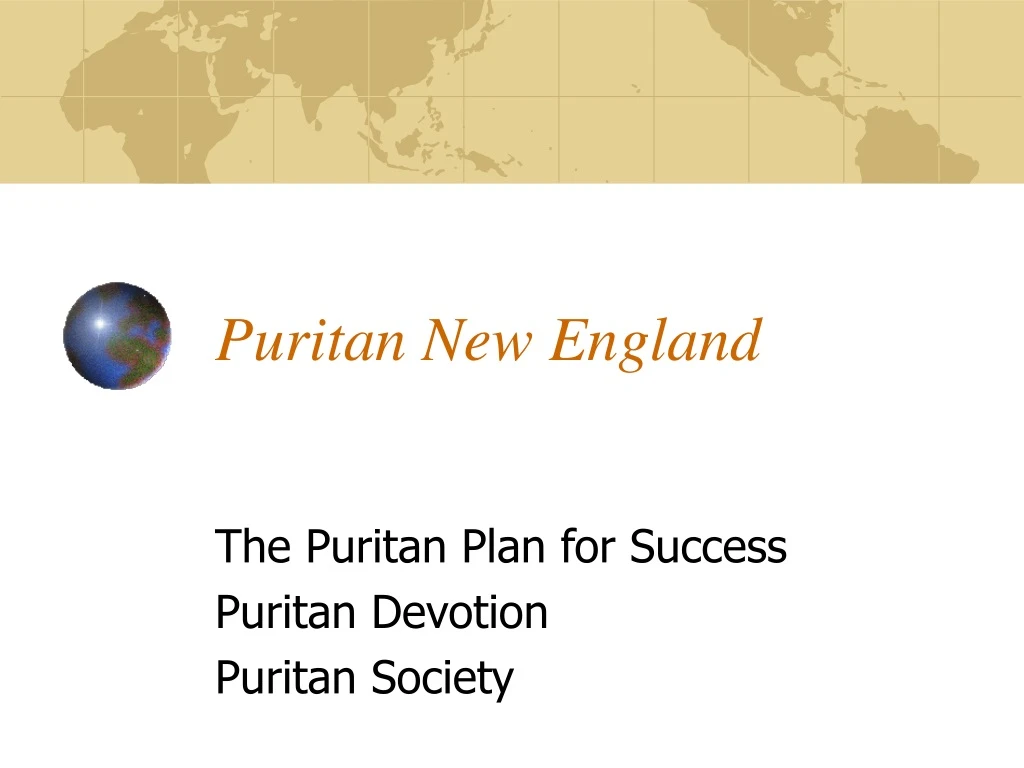 puritan new england