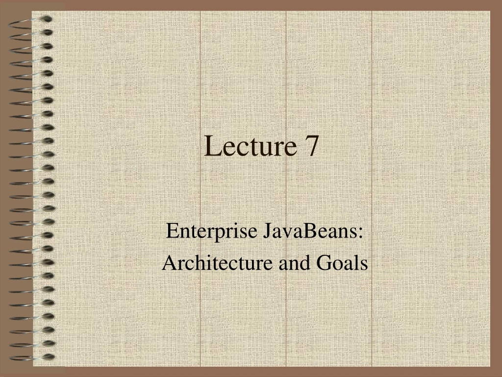 lecture 7