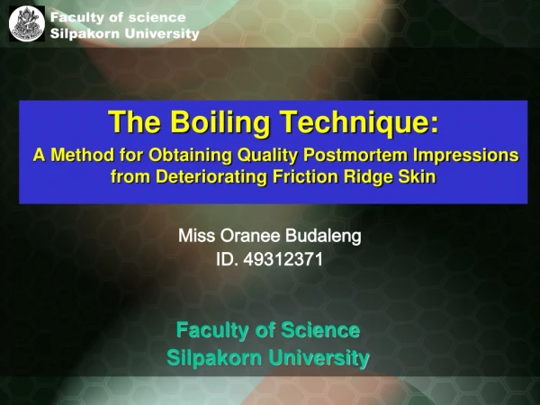 The Boiling Technique: