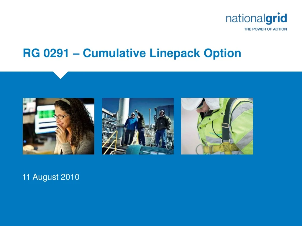 rg 0291 cumulative linepack option