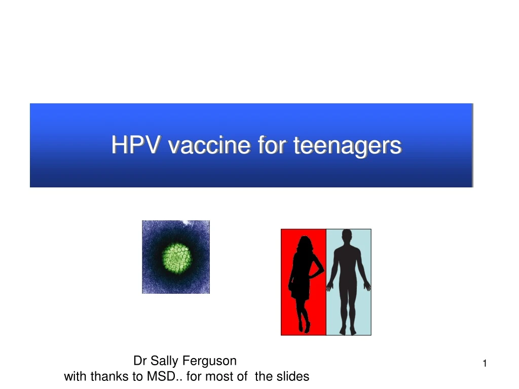 hpv vaccine for teenagers