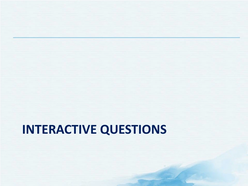 interactive questions for presentation free