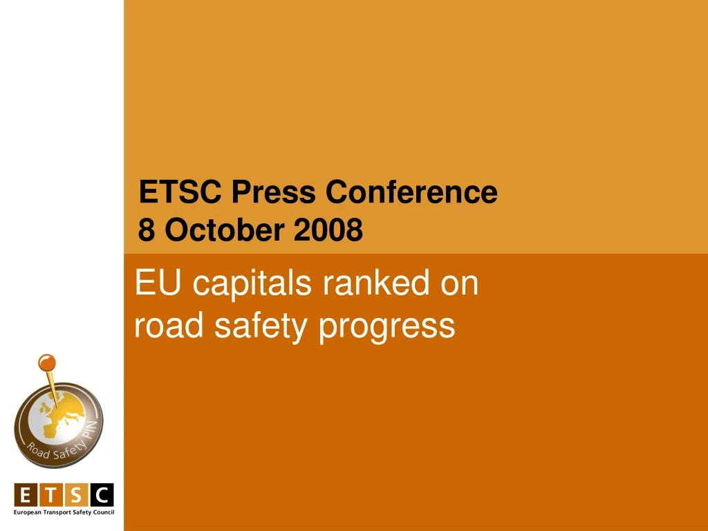 etsc press conference 8 october 2008