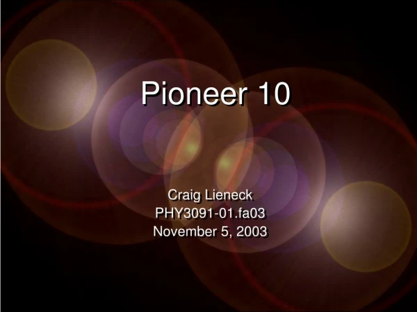 Pioneer 10