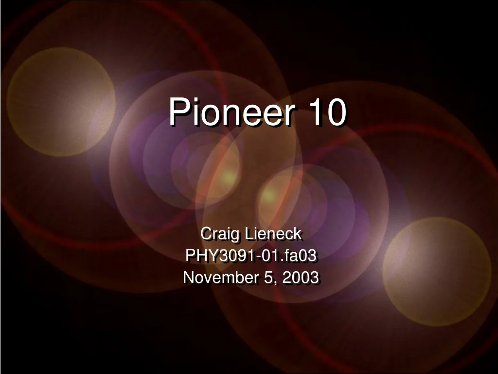 pioneer 10