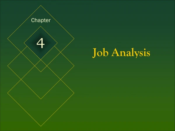 Job Analysis