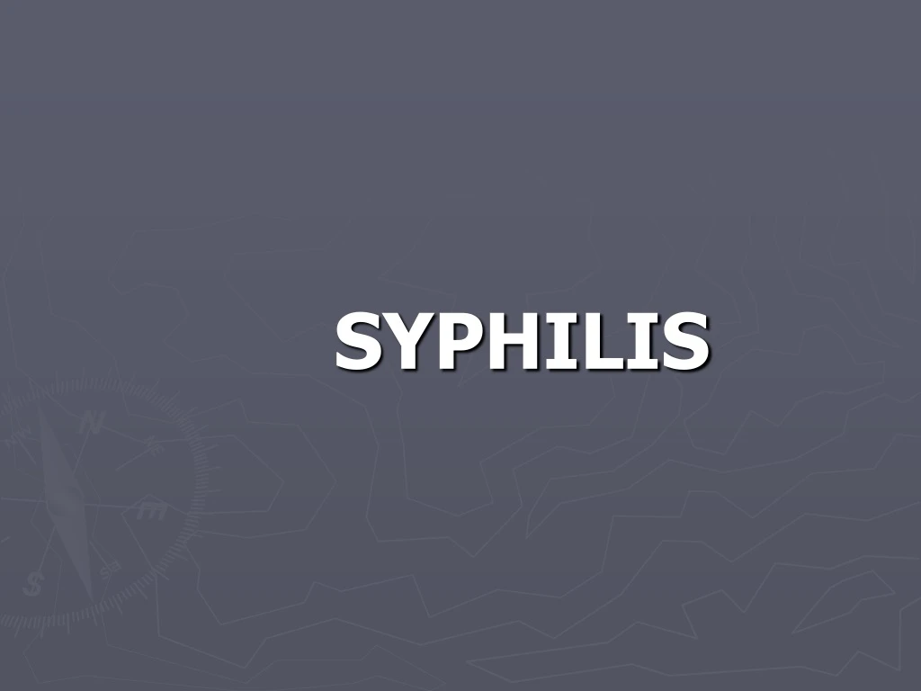 syphilis