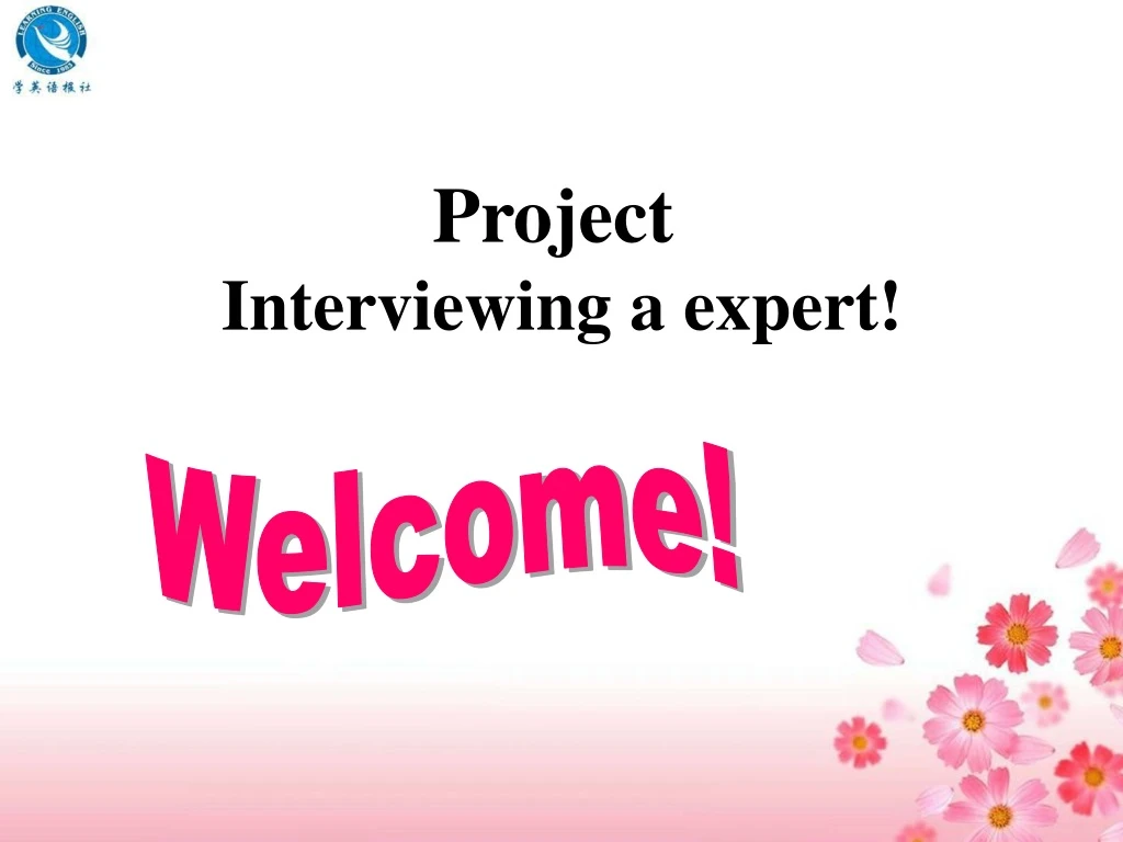 project interviewing a expert