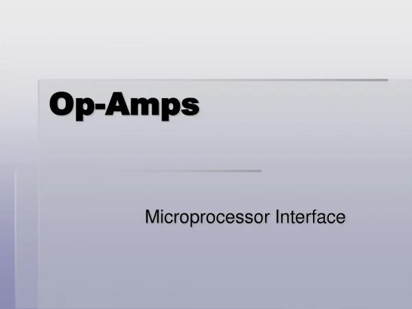 Op-Amps