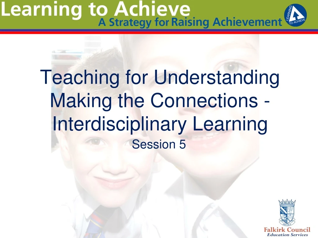 teaching for understanding making the connections interdisciplinary learning