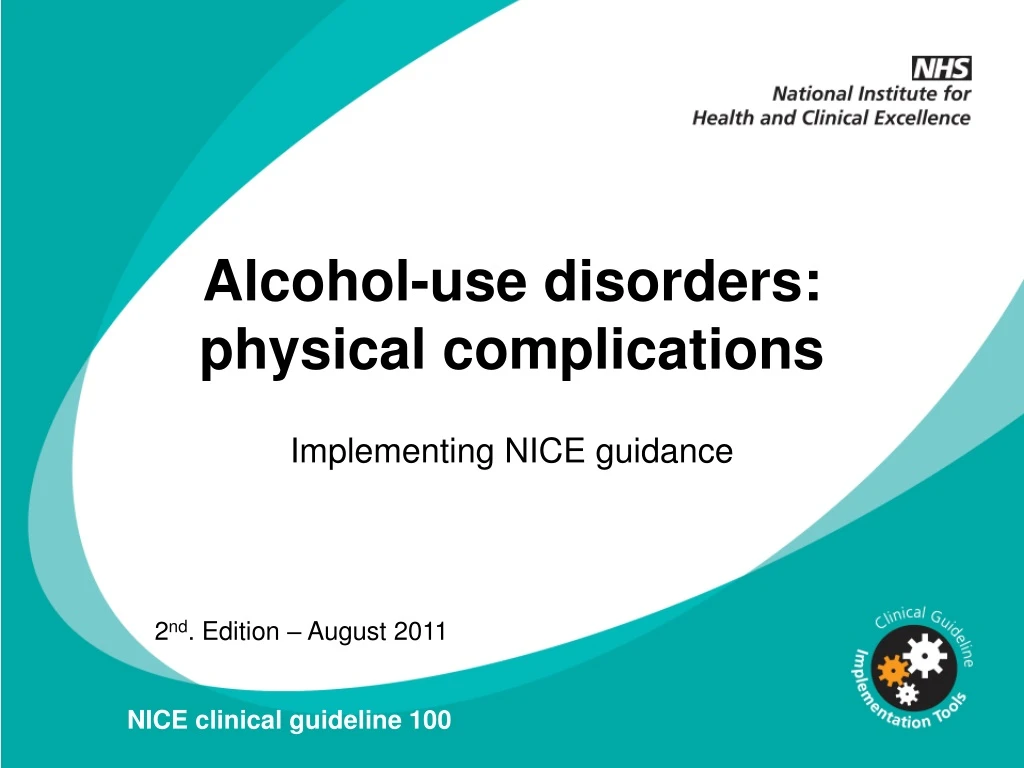 alcohol use disorders physical complications