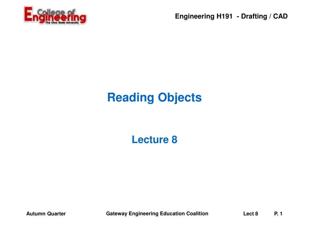 reading objects