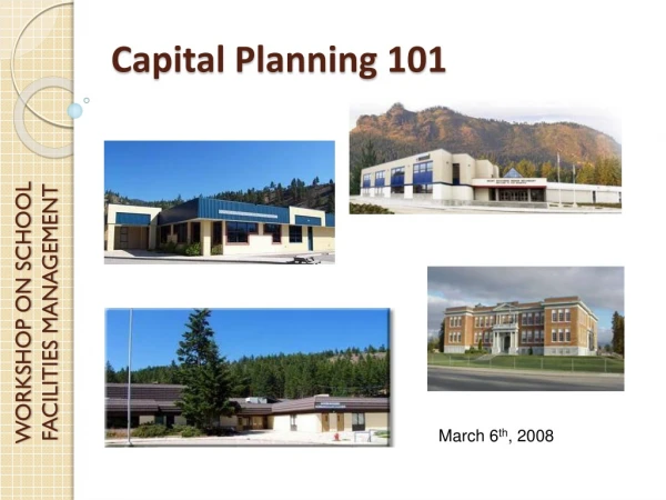 Capital Planning 101