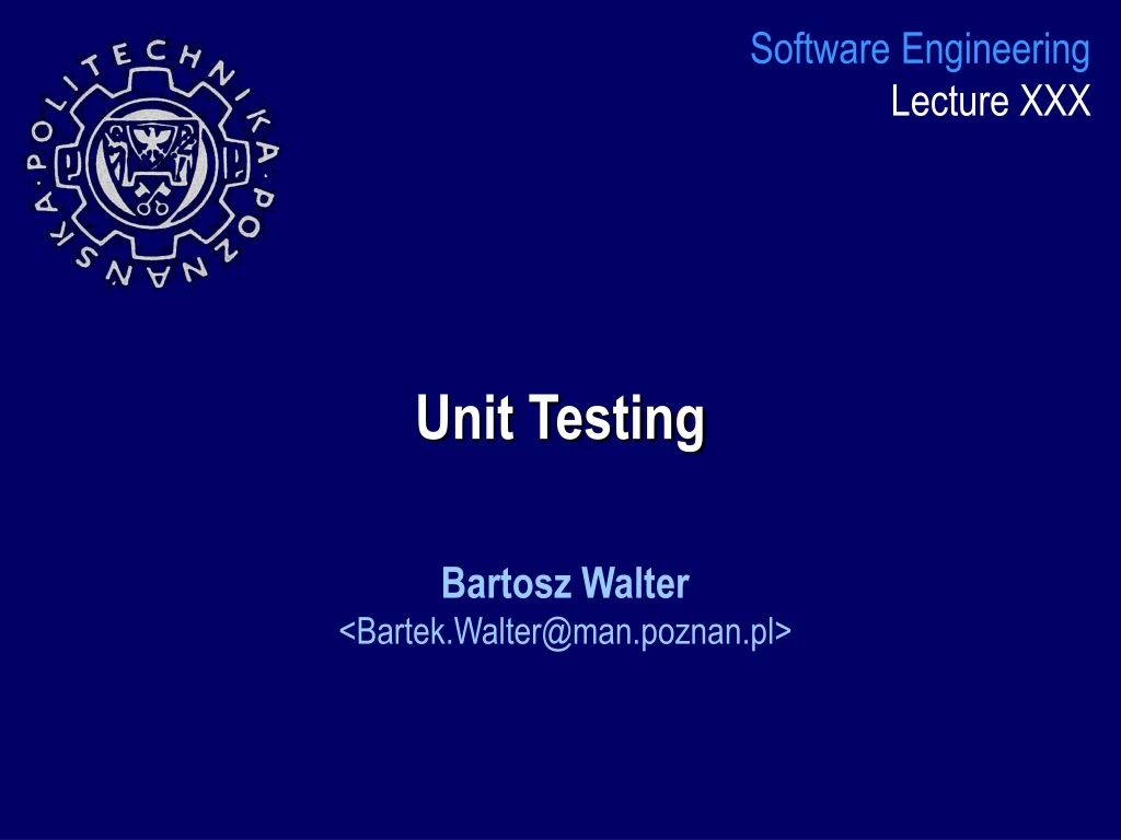 unit testing