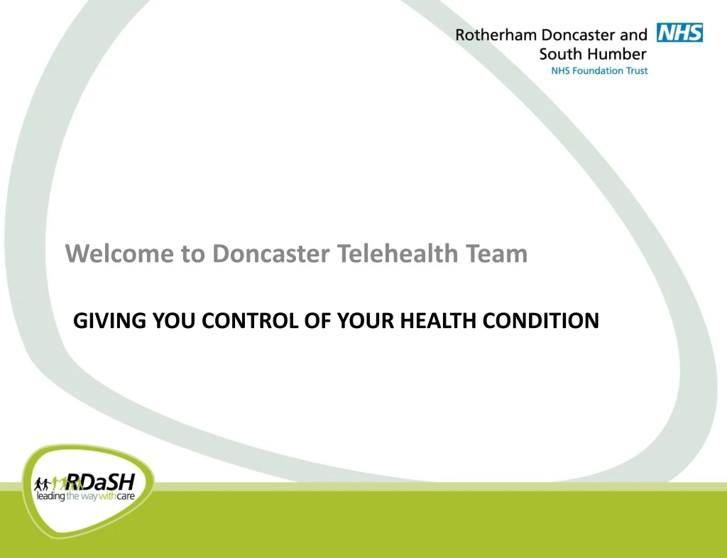 giving you control of your health condition